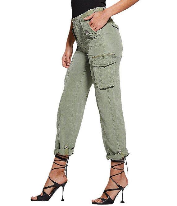 Guess Nessi High Rise Cargo Pants Product Image