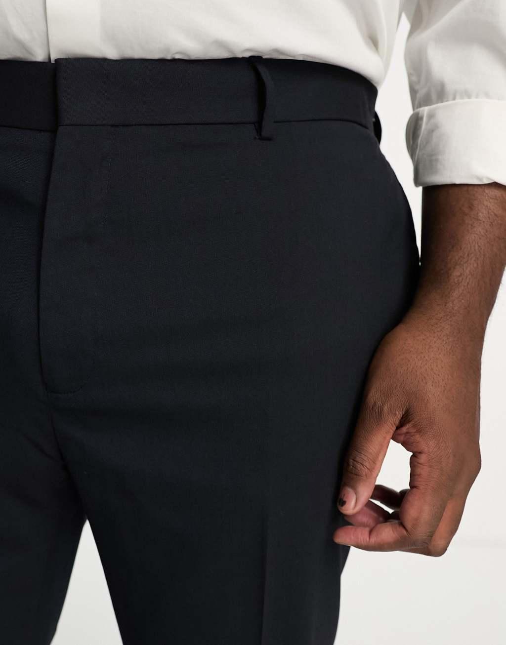 River Island Big & Tall smart slim pants Product Image
