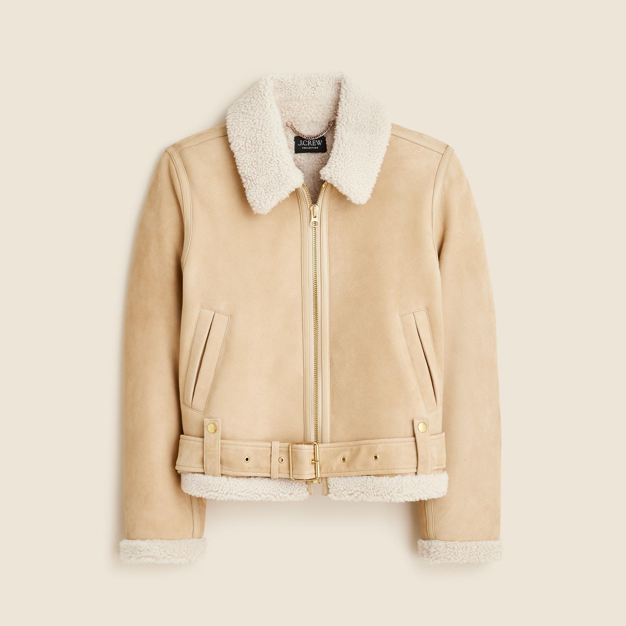 Collection shearling-lined jacket Product Image