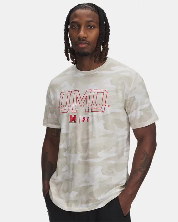 UA Performance Cotton Camo Collegiate Mens T-Shirt Product Image