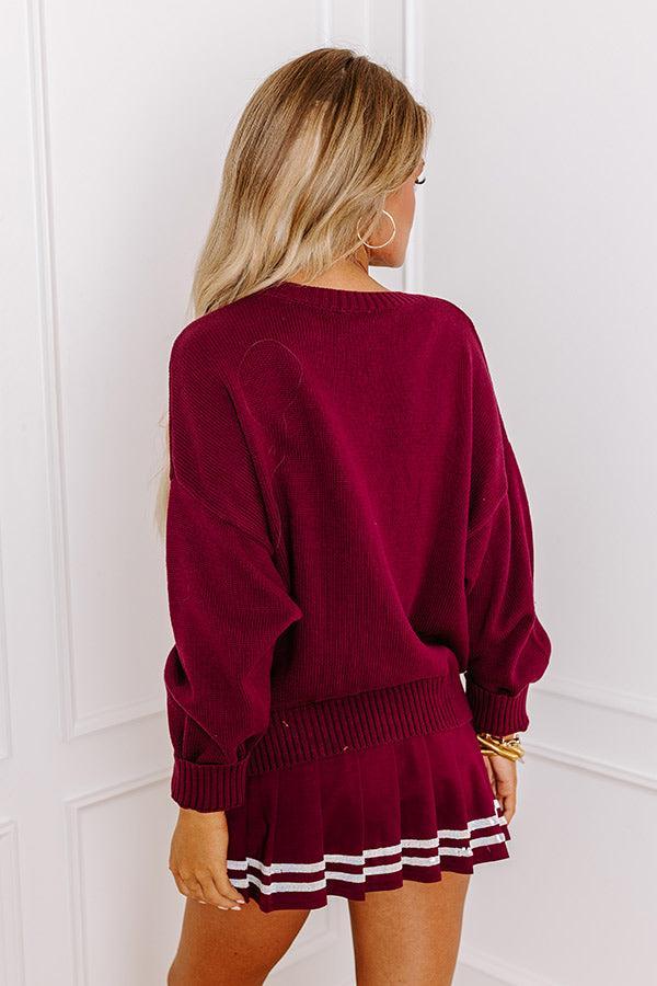 Texas Embellished Knit Sweater Product Image