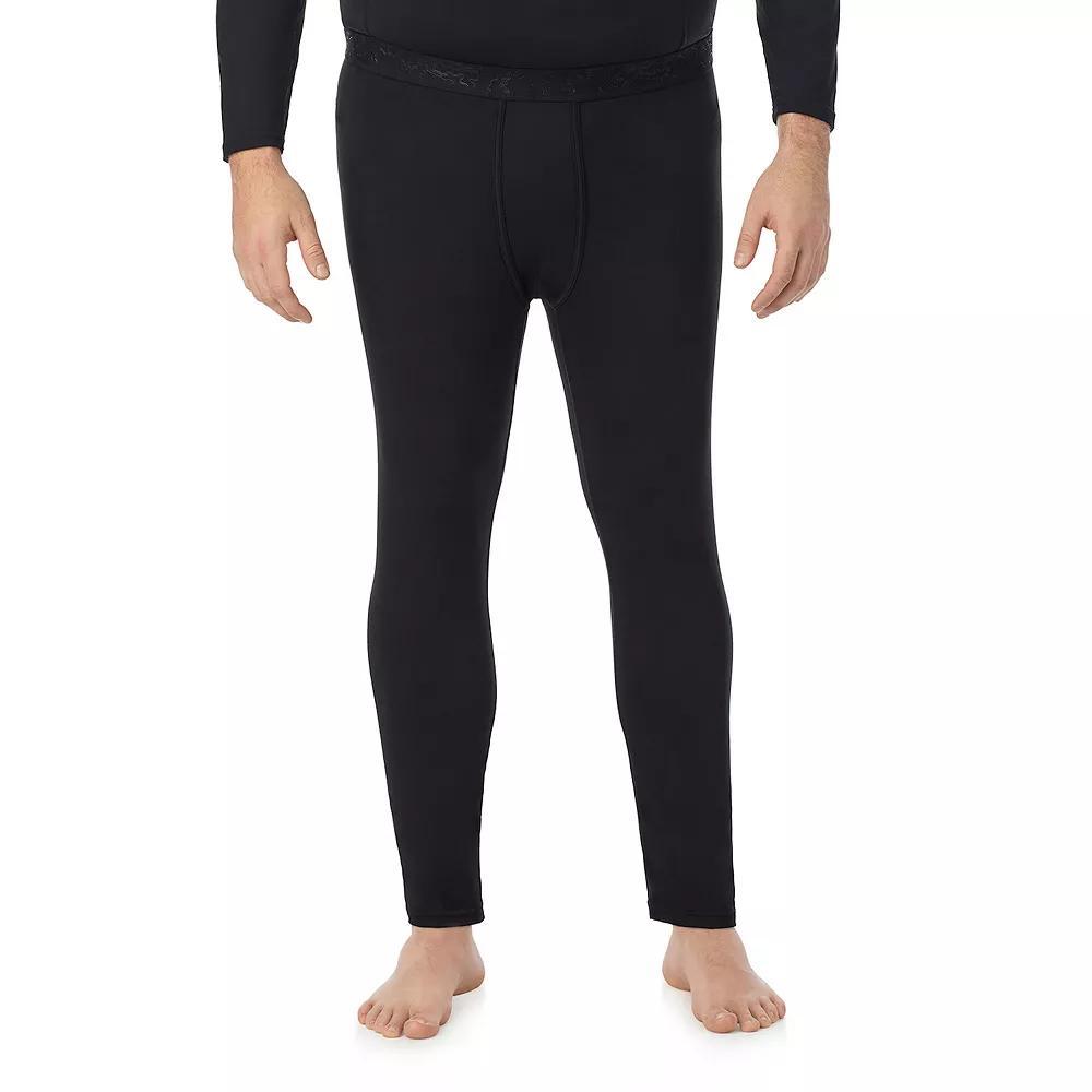 Big & Tall Cuddl Duds® Midweight ClimateSport Performance Base Layer Pants, Men's, Size: 3XLT, Black Product Image
