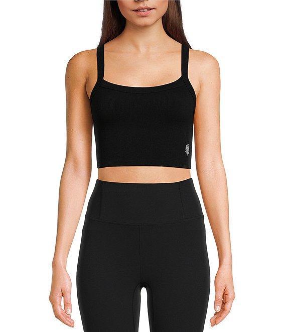 Free People FP Movement All Clear Solid Scoop Neckline Sleeveless Cami Product Image