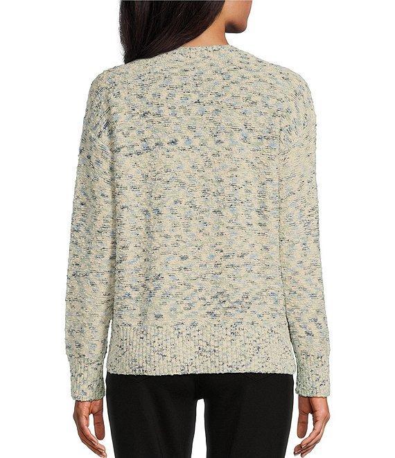 Westbound Stripe Long Sleeve Crew Neck Sweater Product Image