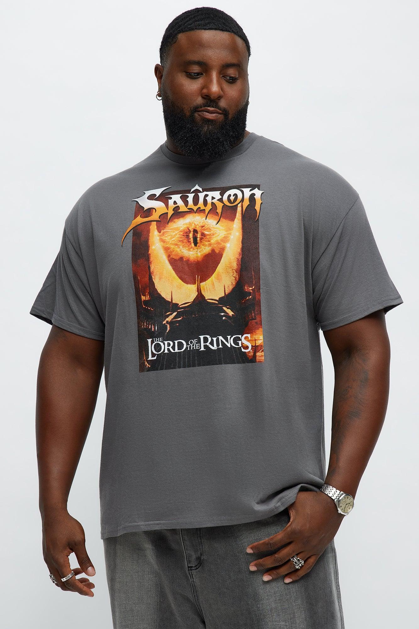 Lord Of The Rings Sauron Short Sleeve Tee - Charcoal Product Image