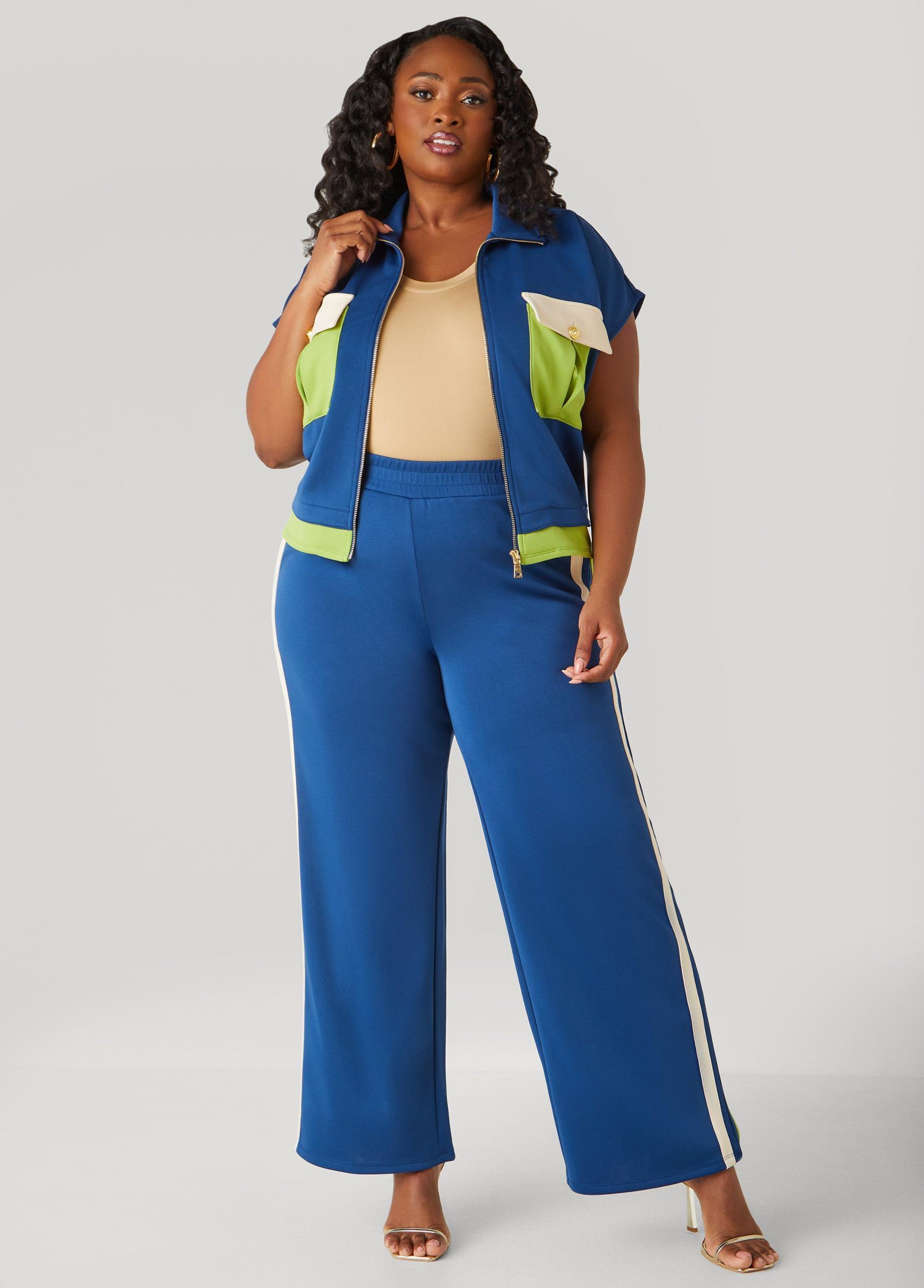 Colorblock Zip Front Jacket Product Image