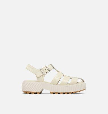 Ona Embossed Leather Fisherman Sandals Product Image
