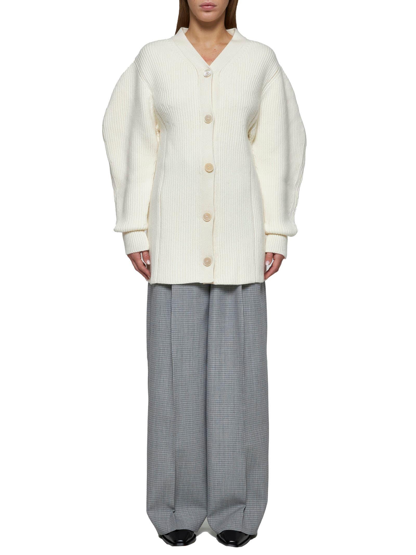 JIL SANDER Cardigan In Chalk Product Image