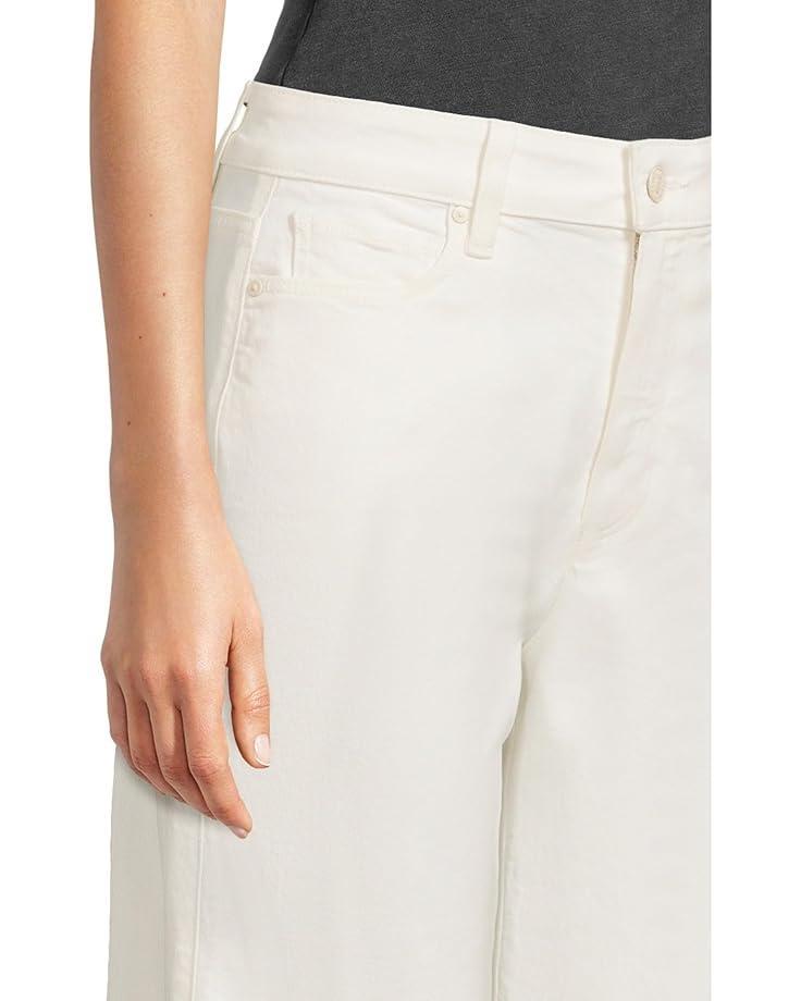 Women's Paige Anessa Petite Raw Hem in Tonal Ecru Product Image