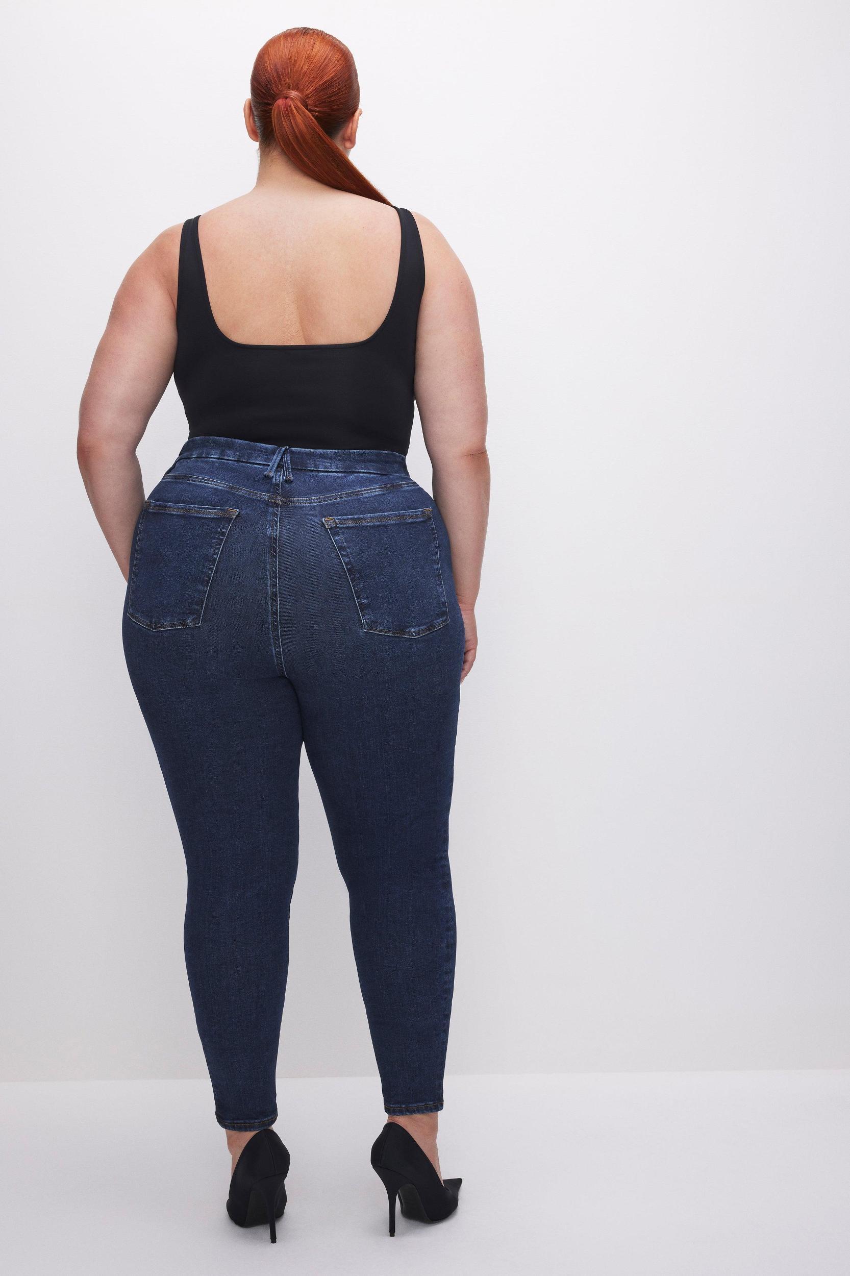 POWER STRETCH PULL-ON SKINNY JEANS | INDIGO491 Product Image