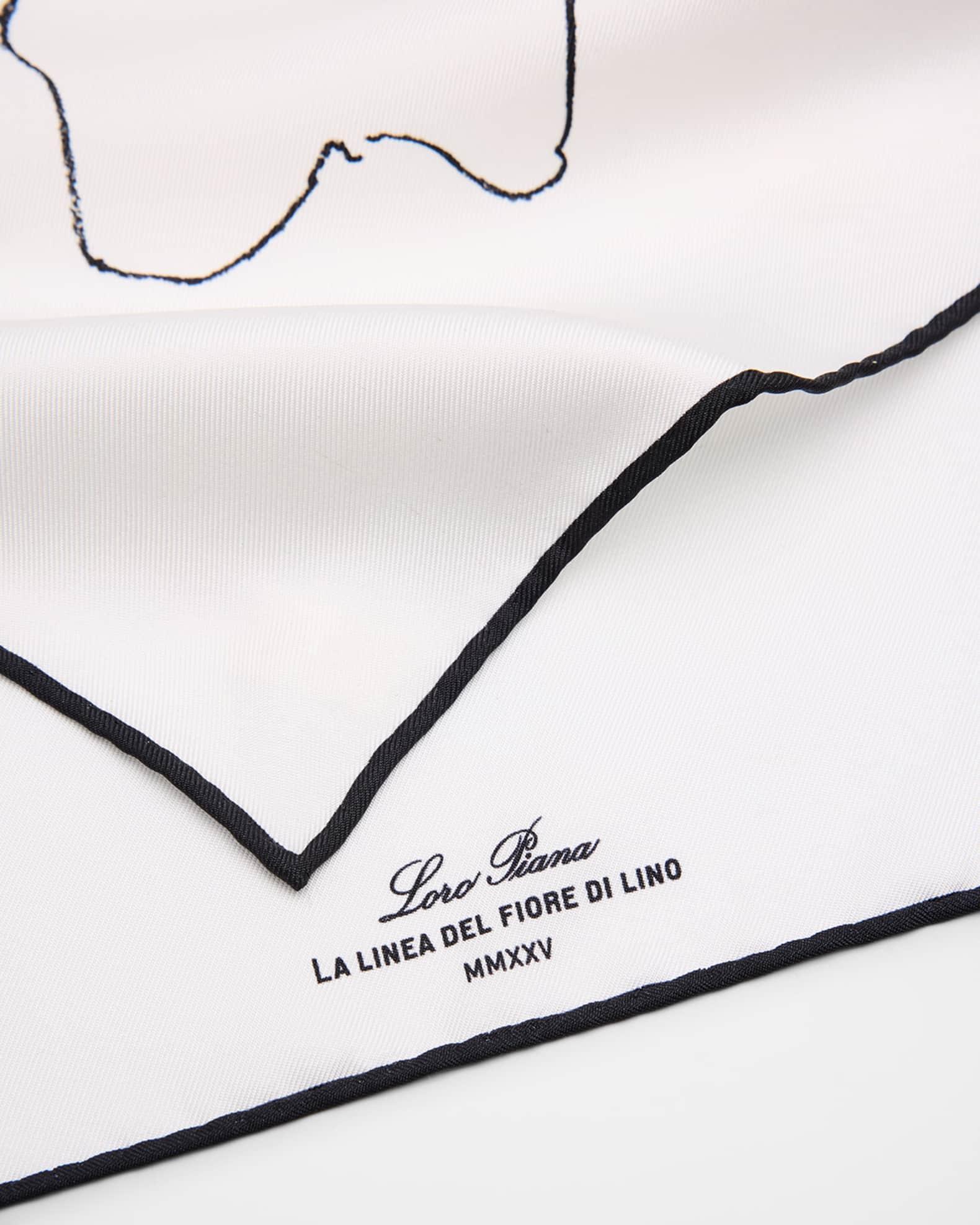 Linea Del Fiore Di Lino Silk Scarf Product Image