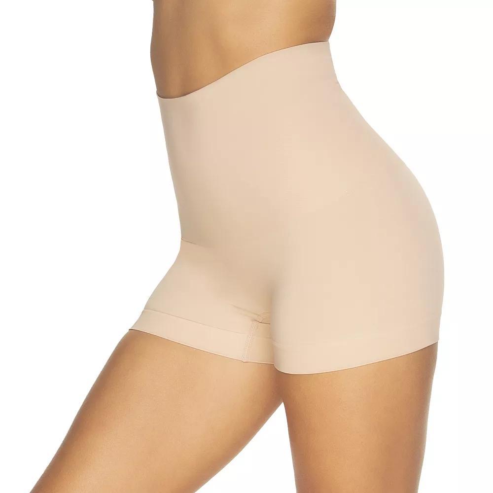 Women's Jezebel Fusion Waist Firm Control Shaping Boyshort 710161, Size: XL, Brown Cca Product Image