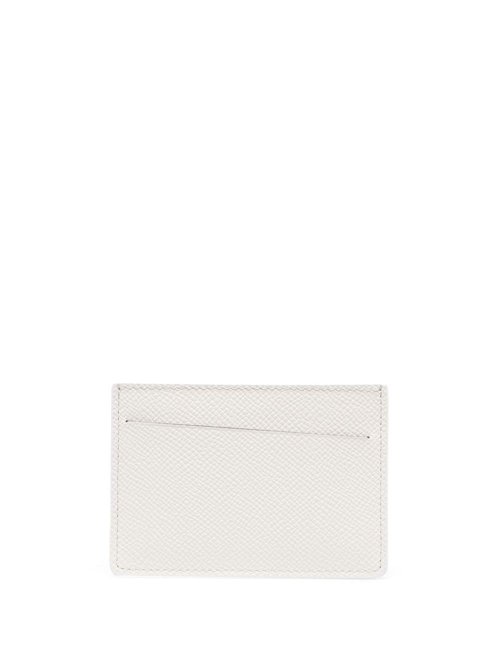 four-stitch leather card holder Product Image