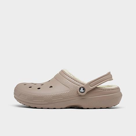 CROCS ™ Classic Lined Slipper in Mushroom/Bone at Nordstrom, Size 15 Women's Product Image
