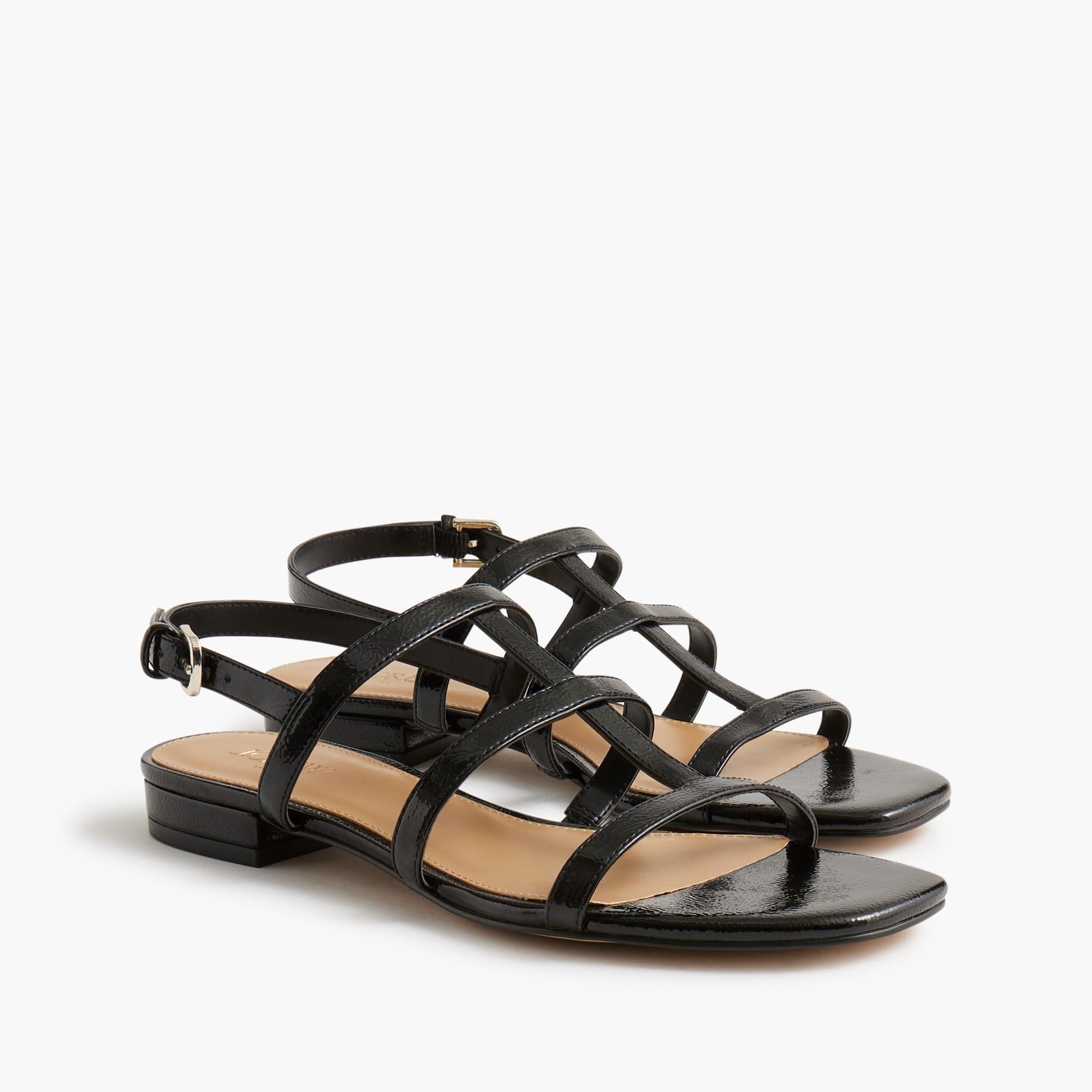 Caged ankle-strap sandals Product Image