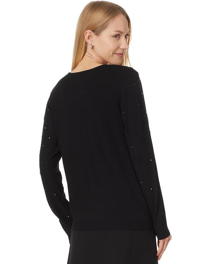Looped In - Knit Jacket with Whipstitch Detail Product Image