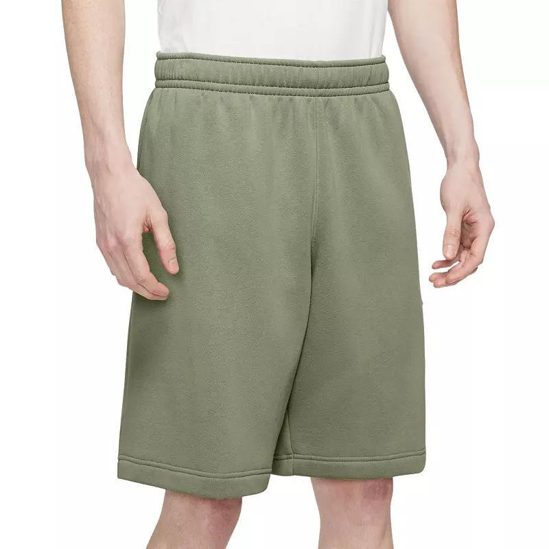 Nike Mens Cargo Club Shorts - Green/White Product Image