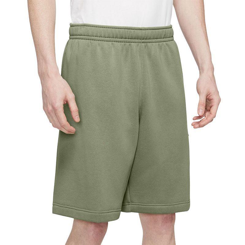 Nike Mens Cargo Club Shorts - Green/White Product Image