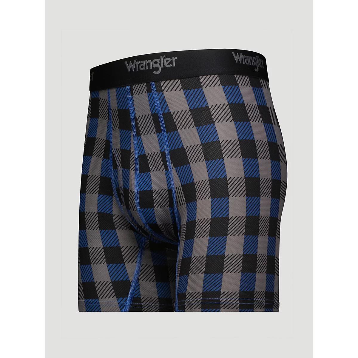 Men's RIGGS Comfort Stretch Boxer Brief (3-Pack) in Green/Camo/Black Product Image