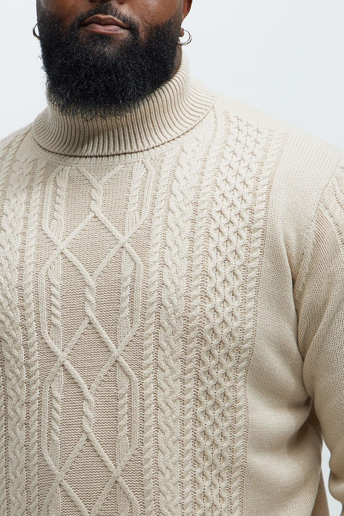 Not Your Regular Turtle Neck sweater - Tan Product Image