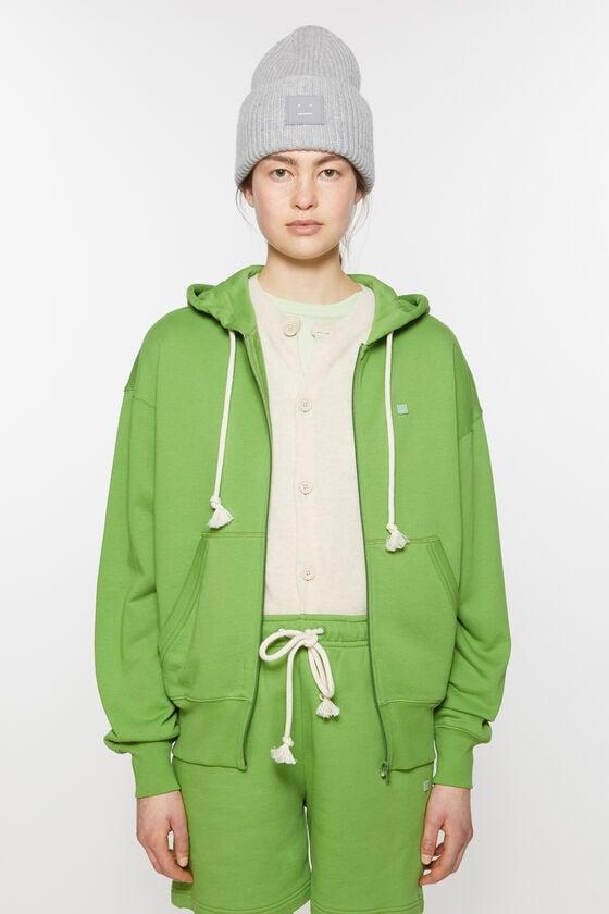 Hooded zip sweater Product Image