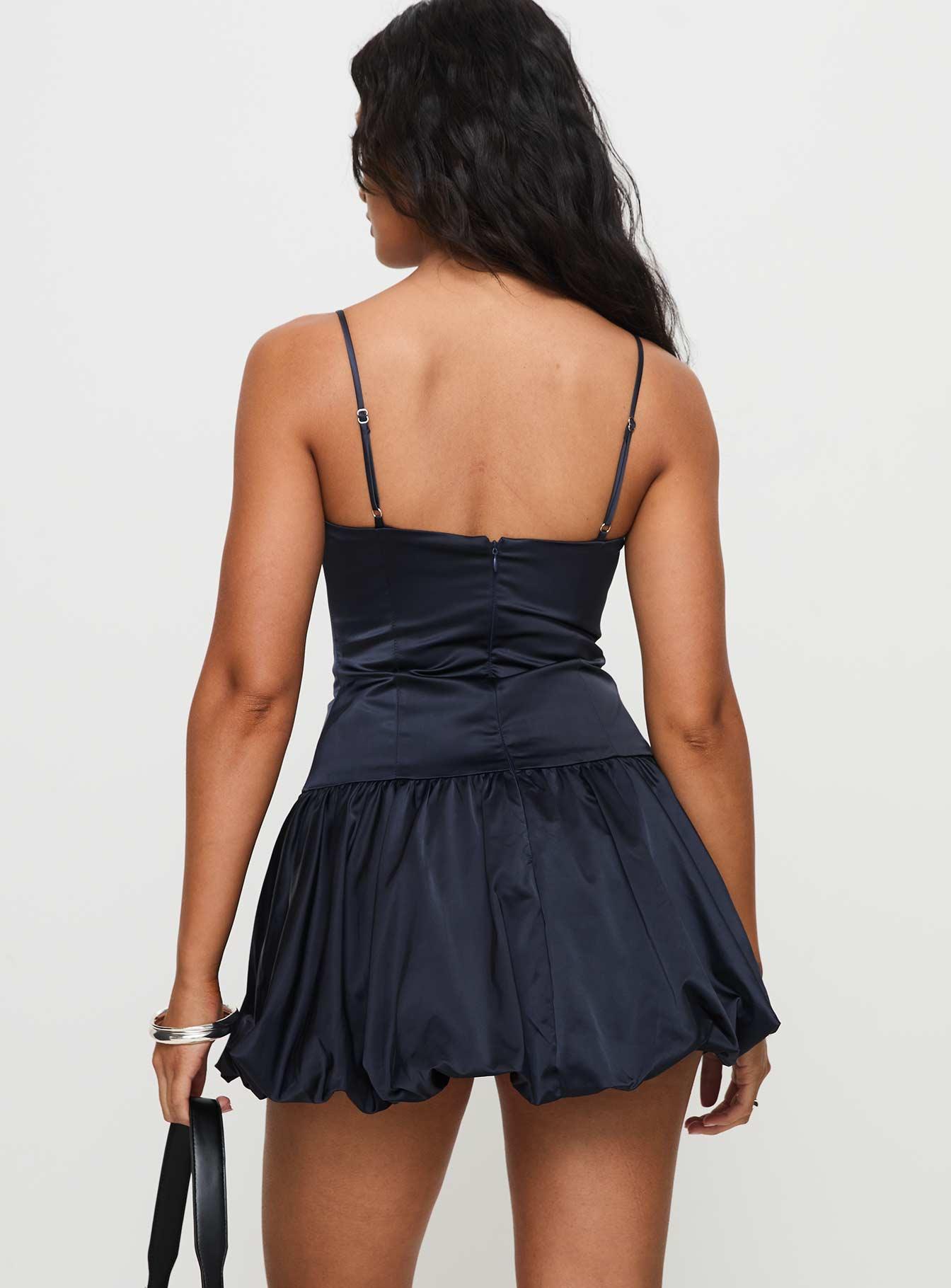 Dollhouse Mini Dress Navy Product Image
