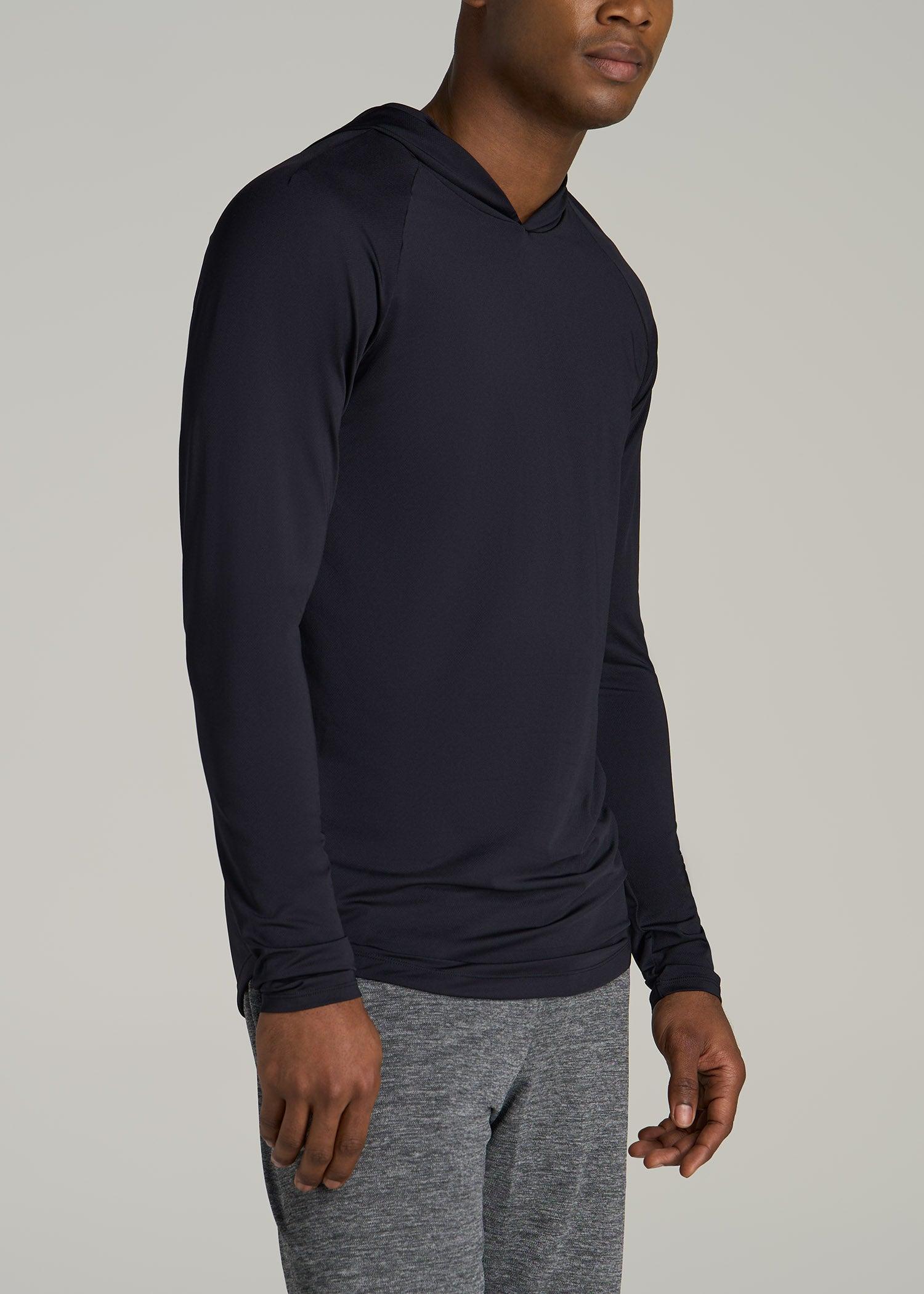 Men's A.T. Performance Training Tall Hoodie in Black Product Image