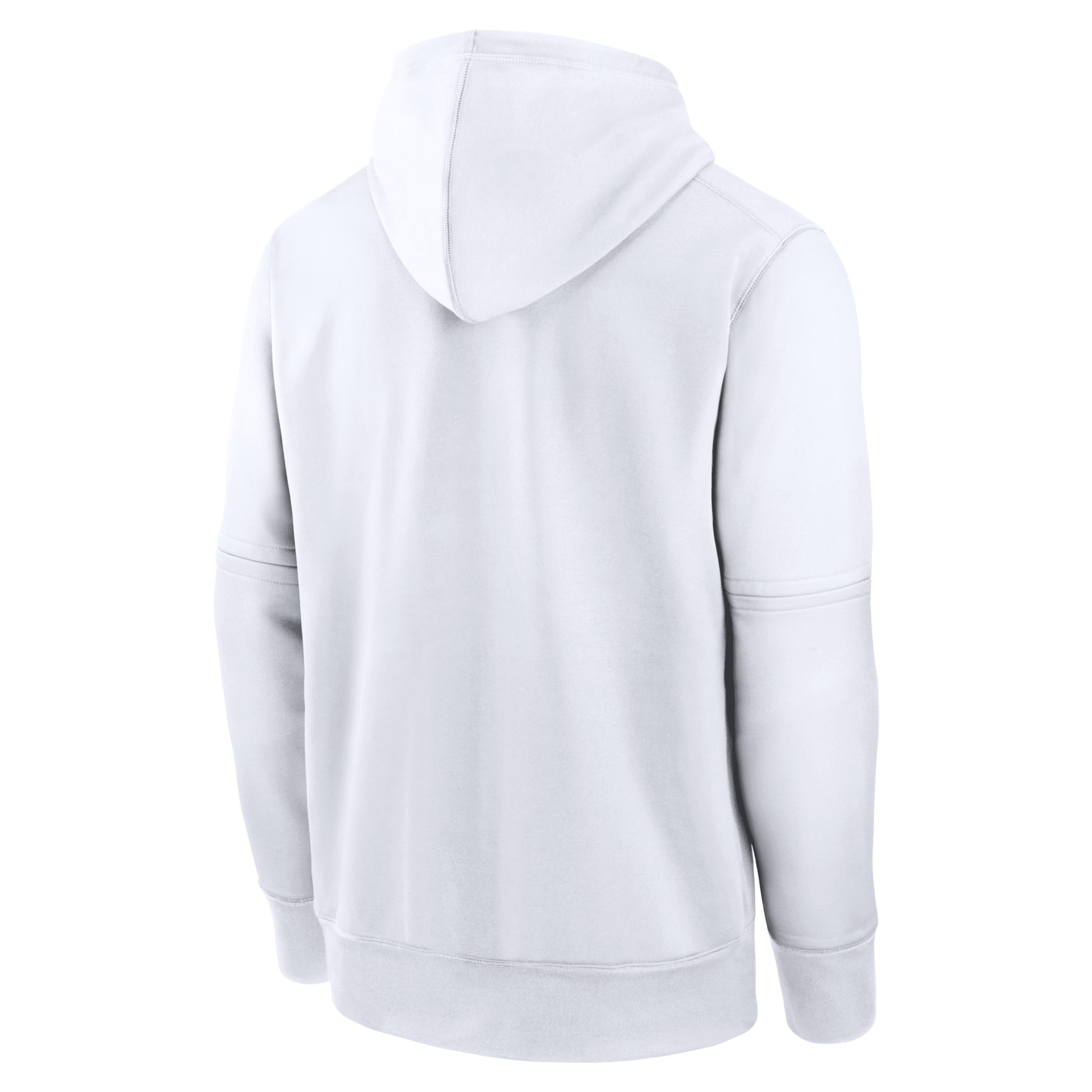 Men's San Diego Padres City Connect Practice Nike Therma MLB Pullover Hoodie Product Image