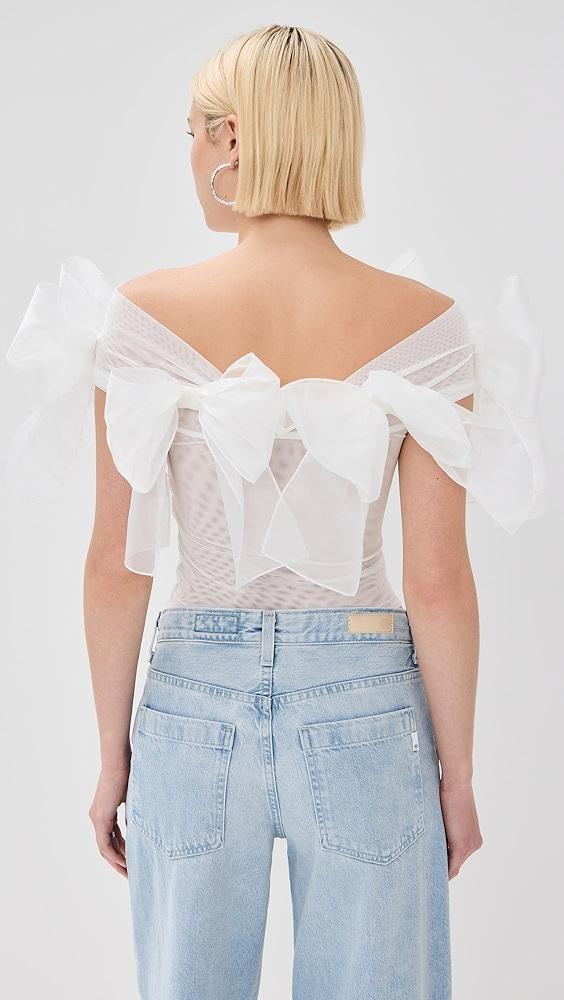 By Efrain Mogollon Lacitos Organza Top | Shopbop Product Image