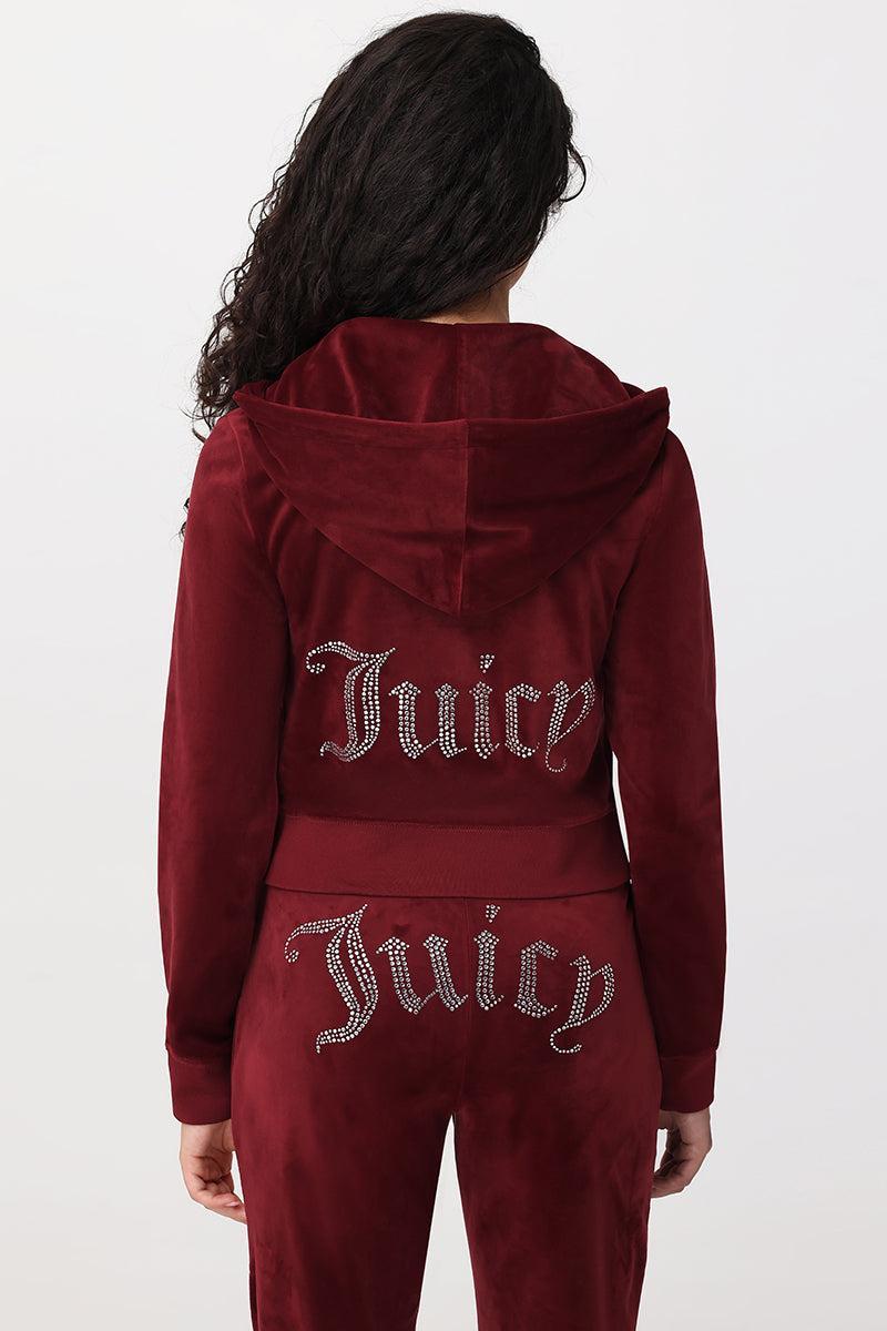 OG Big Bling Velour Hoodie Product Image