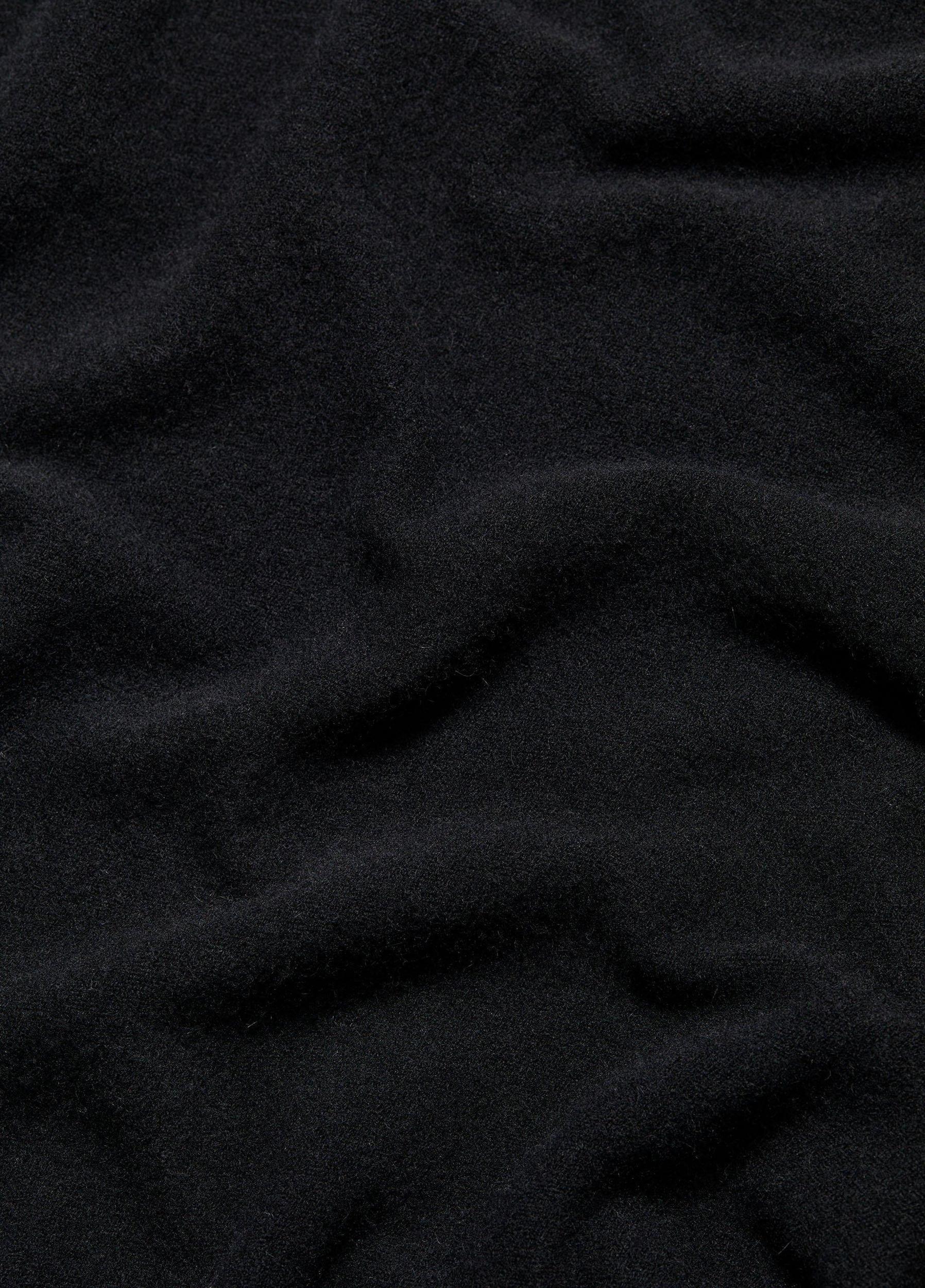 Womens Reverse-jersey Cashmere Boat-Neck Poncho, Dove Vince Product Image
