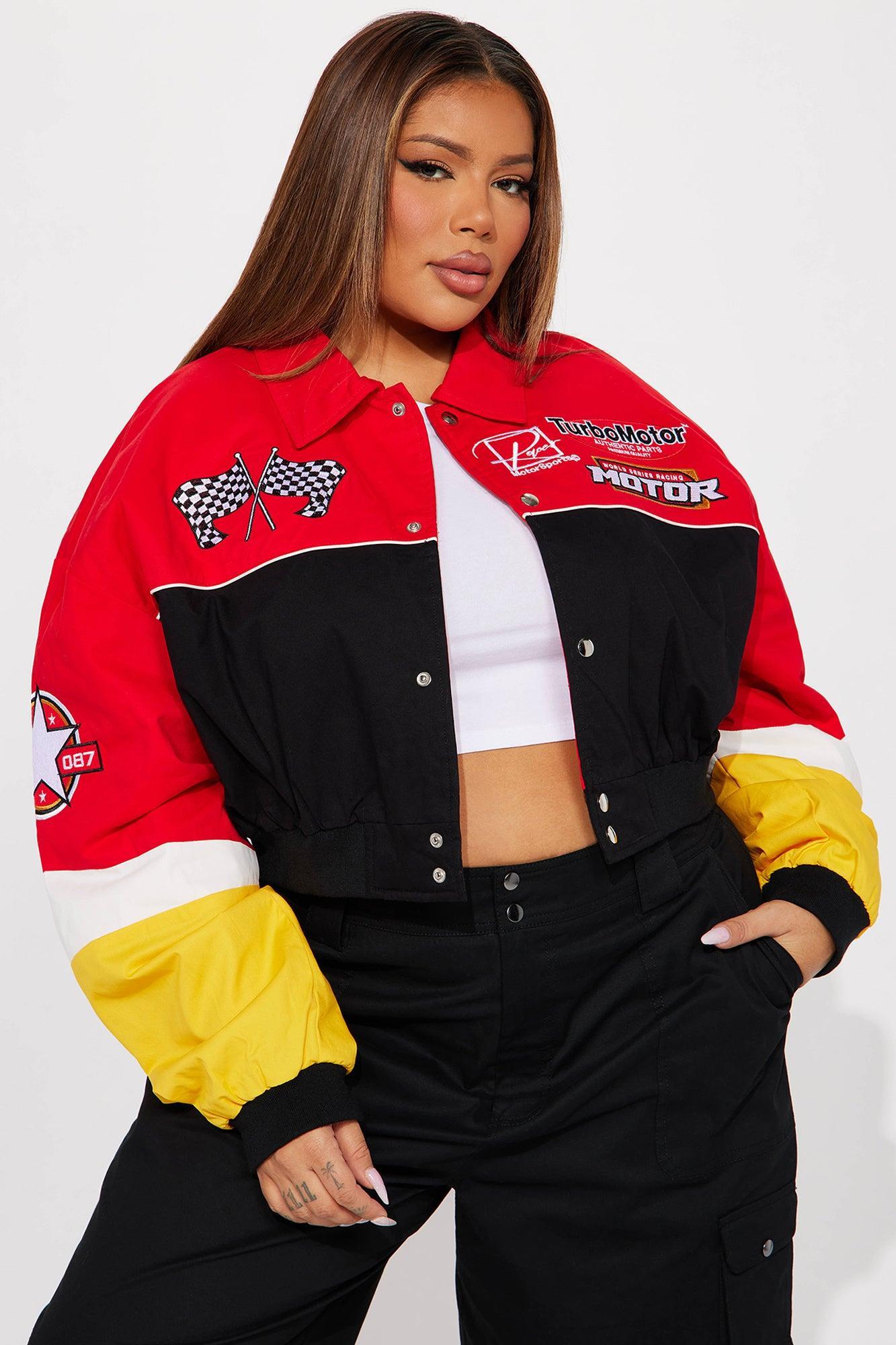 Need For Speed Bomber Jacket - Red/combo Product Image