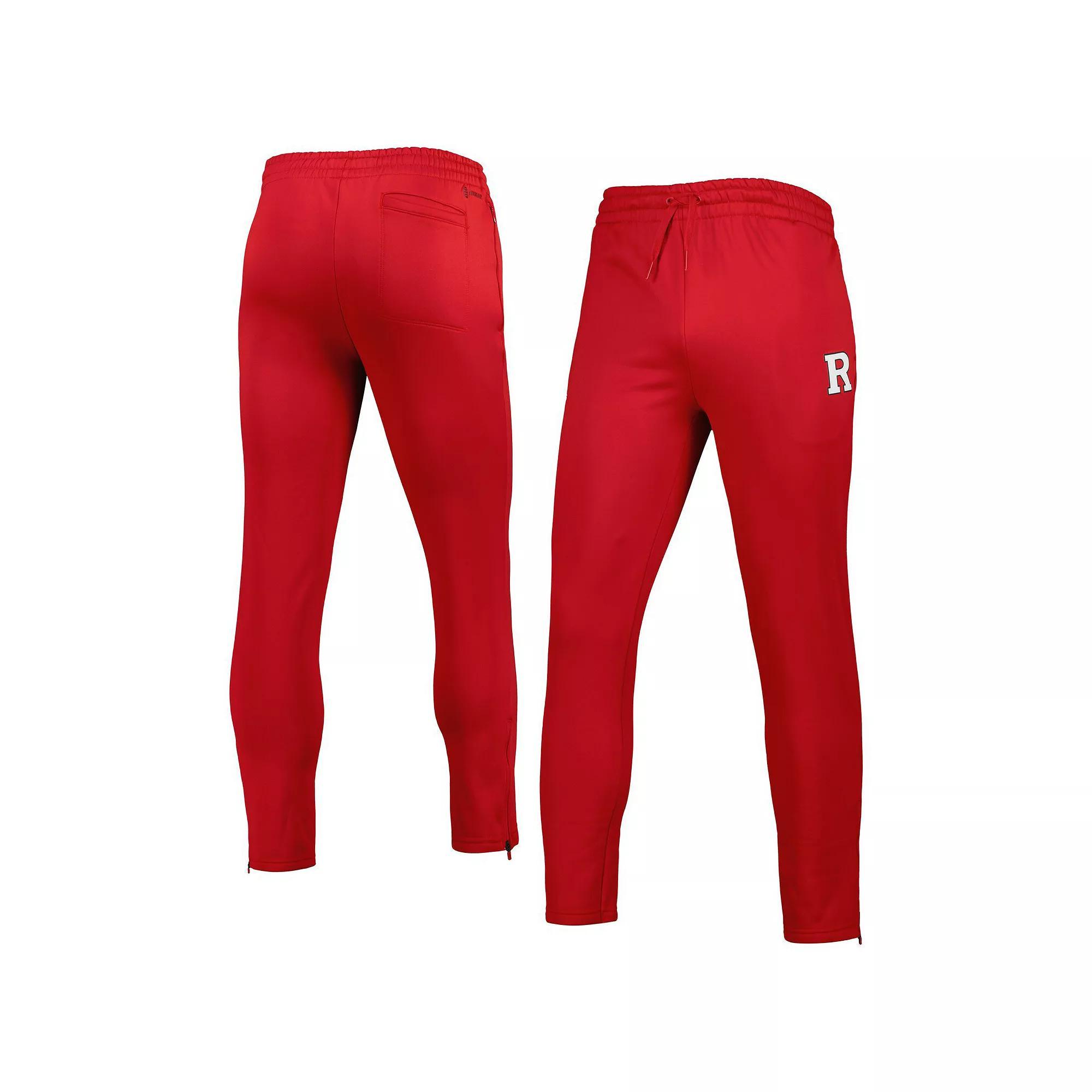 Men's adidas Scarlet Rutgers Scarlet Knights AEROREADY Tapered Pants, Size: Medium Product Image