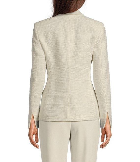 BOSS by Hugo Boss Jatawa Tweed Notch Lapel Long Sleeve Blazer Product Image