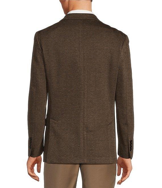 Hickey Freeman Classic Fit Herringbone Pattern Sport Coat Product Image