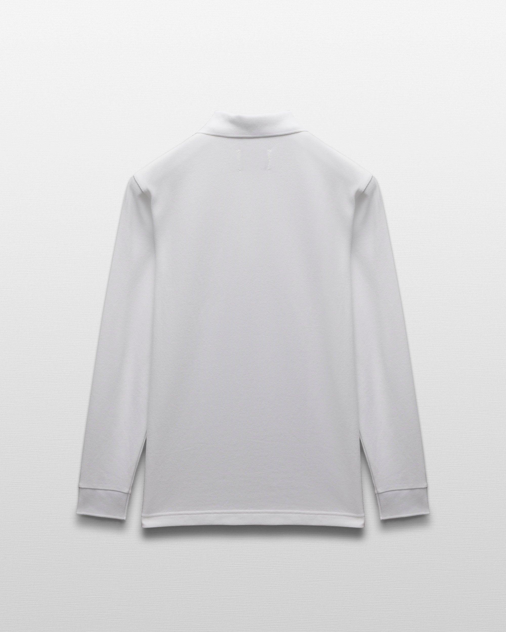 Athletic Pique Academy Standard Long Sleeve Polo Male Product Image