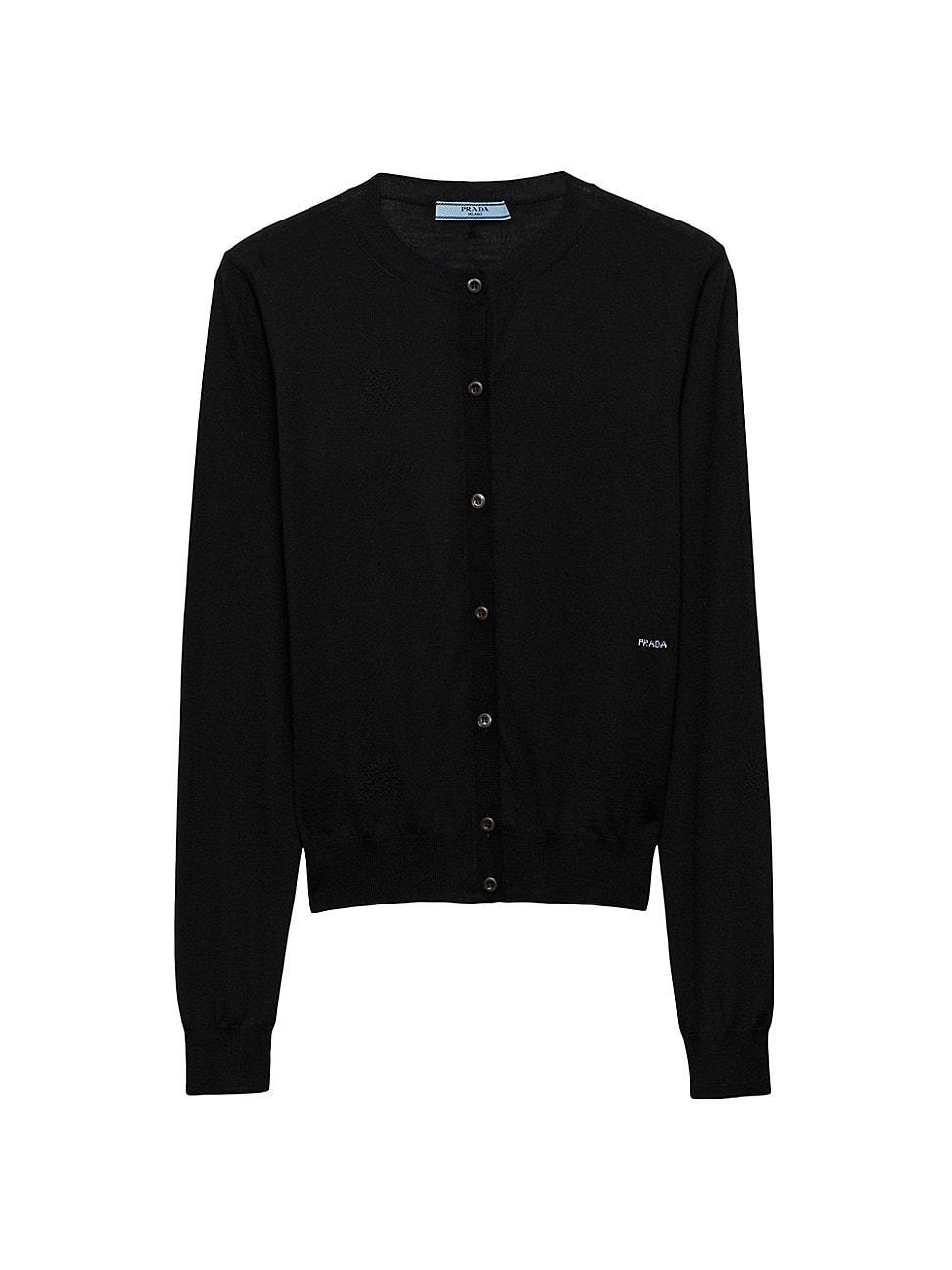 Womens Superfine Wool Cardigan Product Image