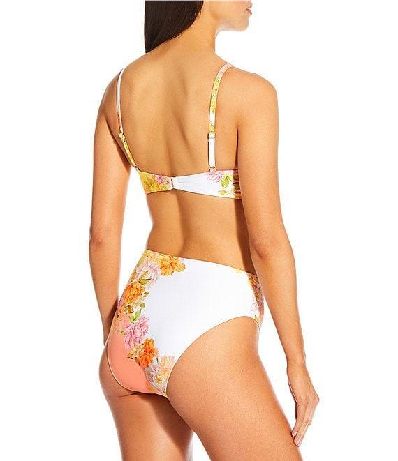 Antonio Melani Patchwork Floral High Waisted Swim Bottom Product Image