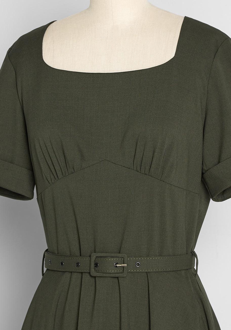 Spin On The Dance Floor Fit And Flare Dress Product Image