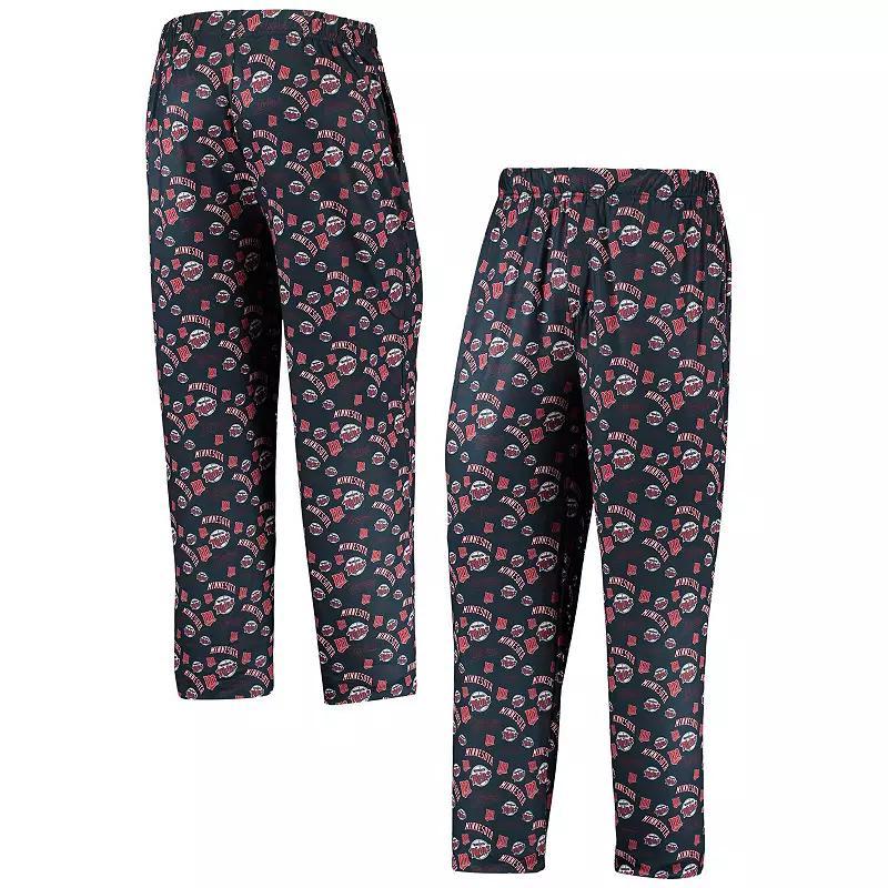 Men's FOCO Navy Minnesota Twins Cooperstown Collection Repeat Pajama Pants, Size: 2XL, Blue Product Image