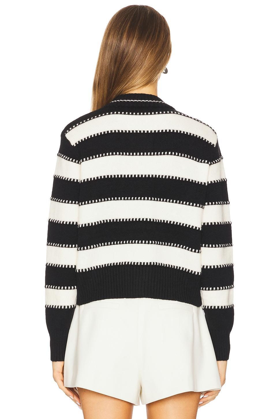 Sofi Cardigan Line & Dot Product Image