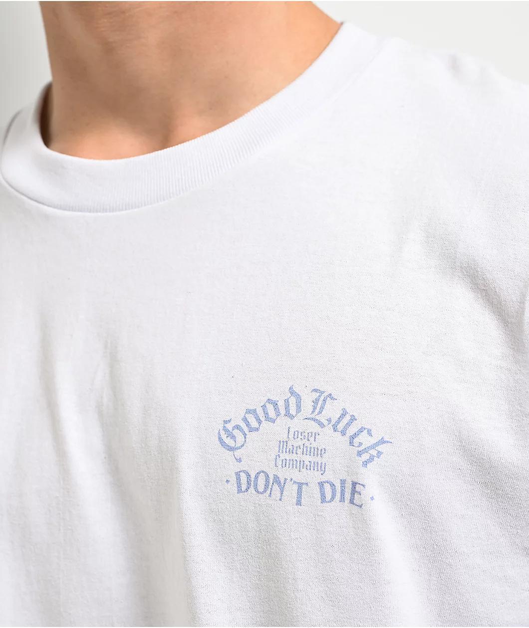 Loser Machine Faithful White T-Shirt Product Image