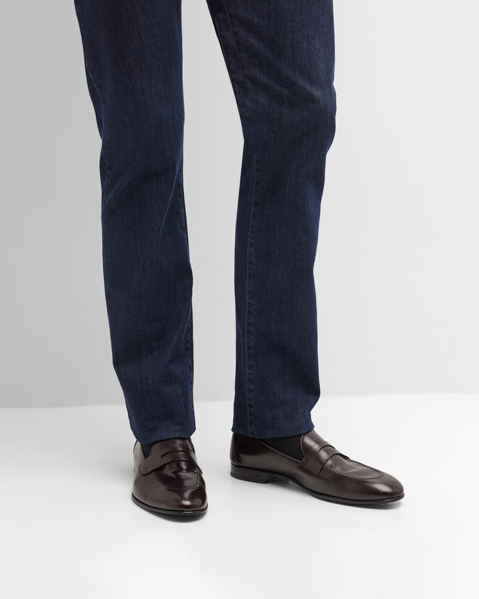 Men's Techno Horse Penny Loafers Product Image