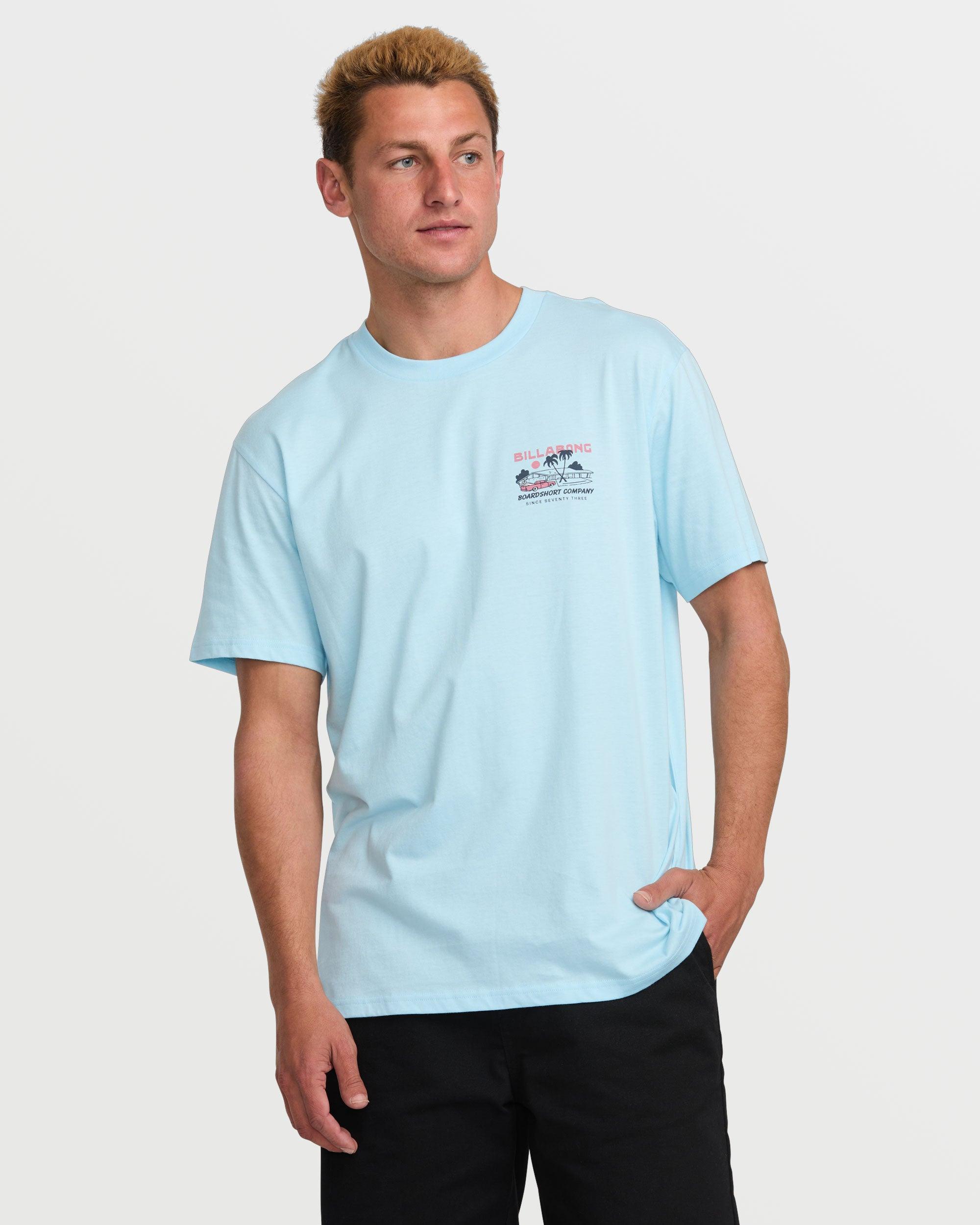 Palm Springs Premium Tee - Coastal Blue Male Product Image