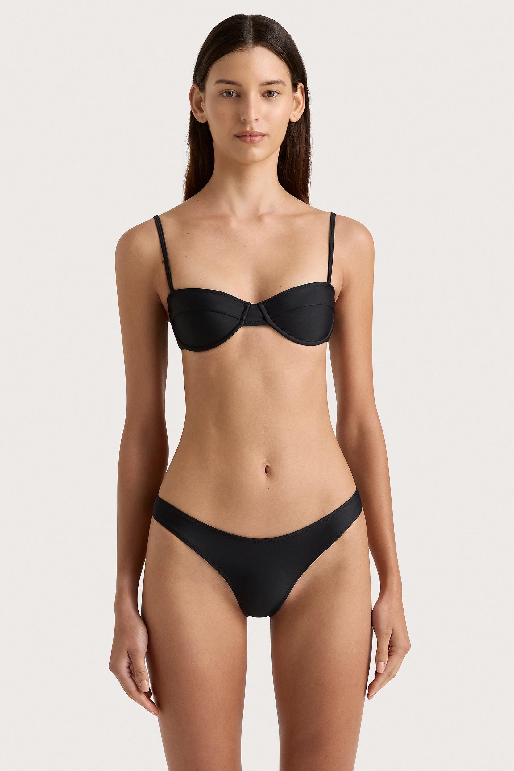 Bebe Bikini Bottom Black - Final Sale Product Image