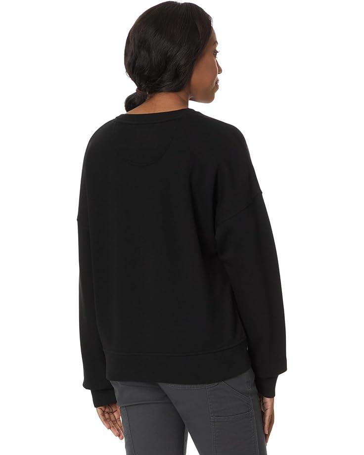 French Terry Graphic Hooded Sweatshirt Product Image