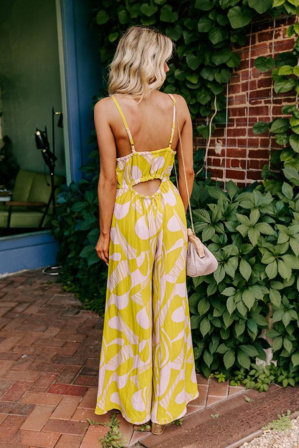Paradise Palette Wide Leg Jumpsuit Product Image