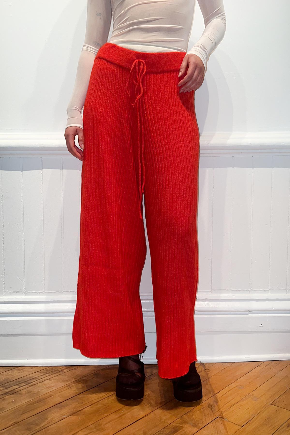 Margaux Knit Pant - Cherry Tomato Product Image
