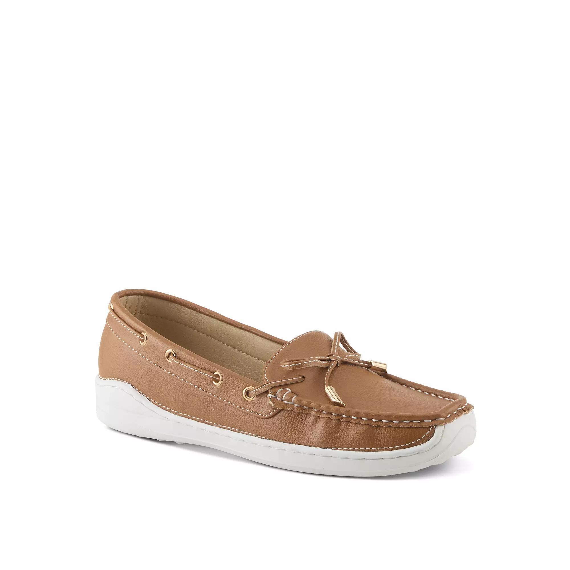 Patrizia Wardell Women's Boat Shoes, Size: 42, Camel Product Image