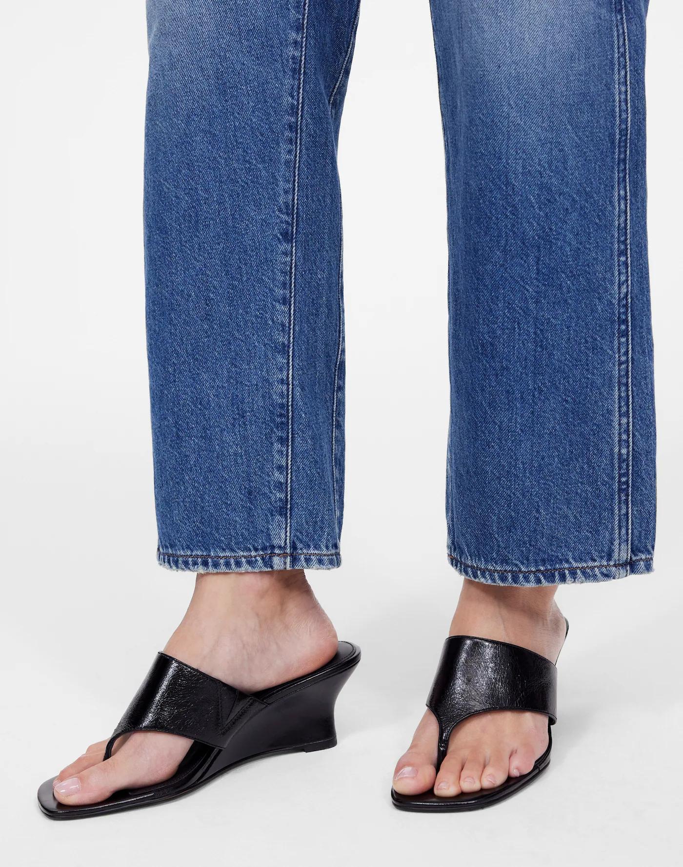 The Deanna Thong Wedge Sandal Product Image